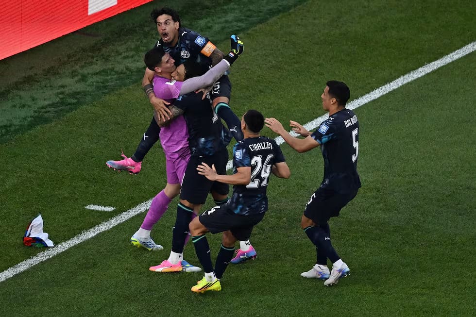 Paraguay dio la sorpresa tras derrotar a Alemania en la tanda de penales del Mundial de Fútbol