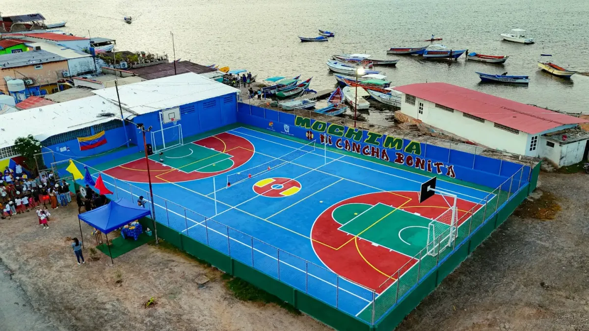 SUCRE | Espacios deportivos fueron reinaugurados en Mochima para impulsar el deporte