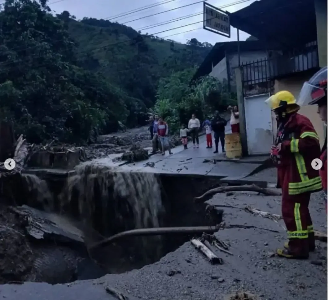 Lluvias provocaron inundaciones y colapso de puentes y vías en Portuguesa y Trujillo