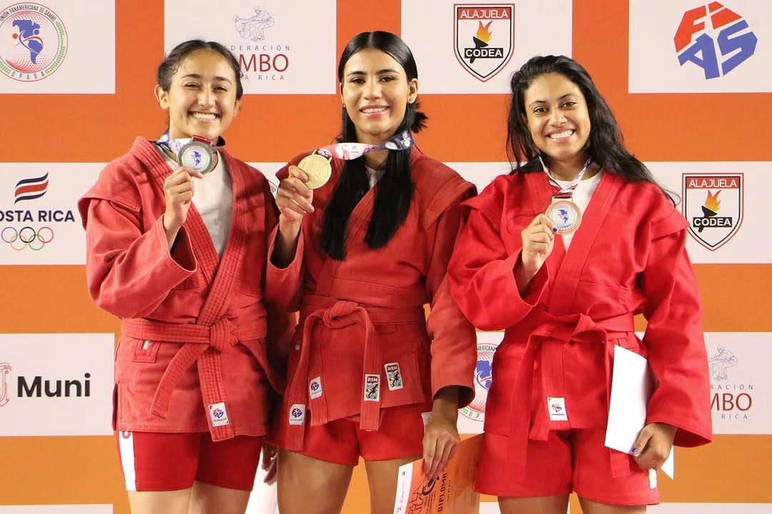 Sucrense Stephanye Zavarella se coronó campeona panamericana de sambo en Costa Rica