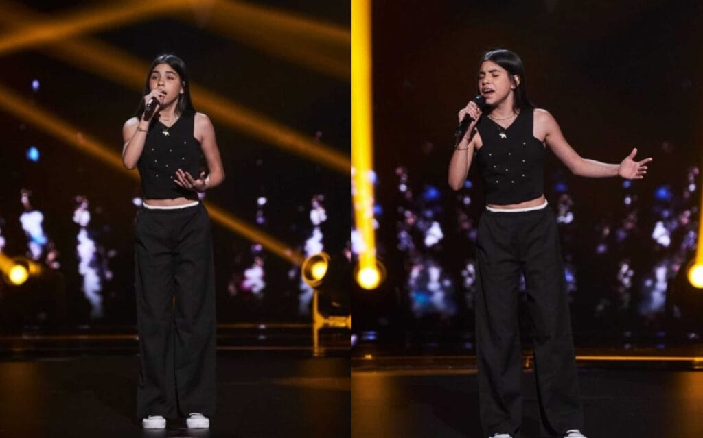 Joven anzoatiguense avanzó a las semifinales de La Voz Kids tras conquistar al jurado con «Víveme»