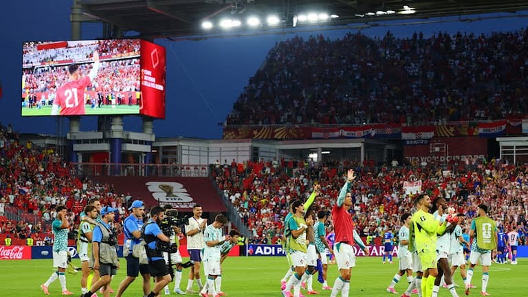España fue contundente contra Austria y Portugal sufrió para ganar contra Croacia