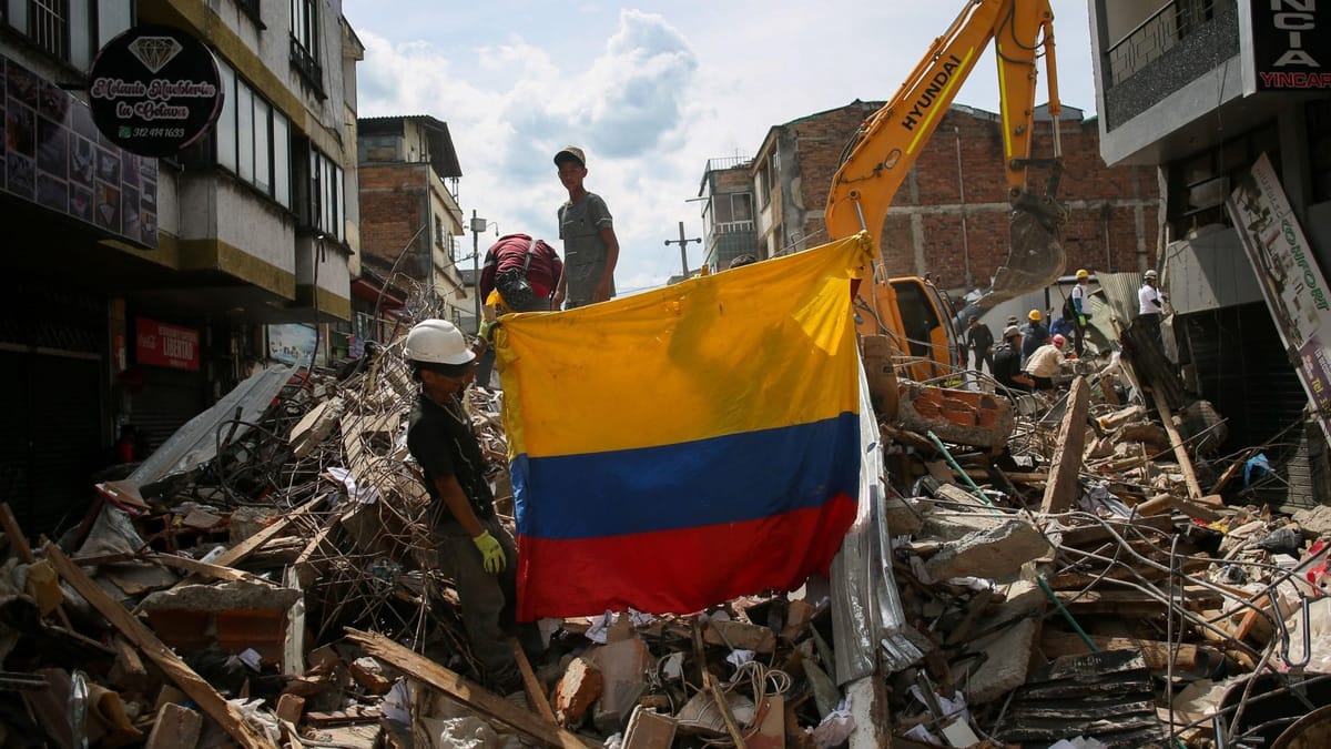 Balance del terremoto en Colombia asciende a 329 muertos y 4.600 heridos