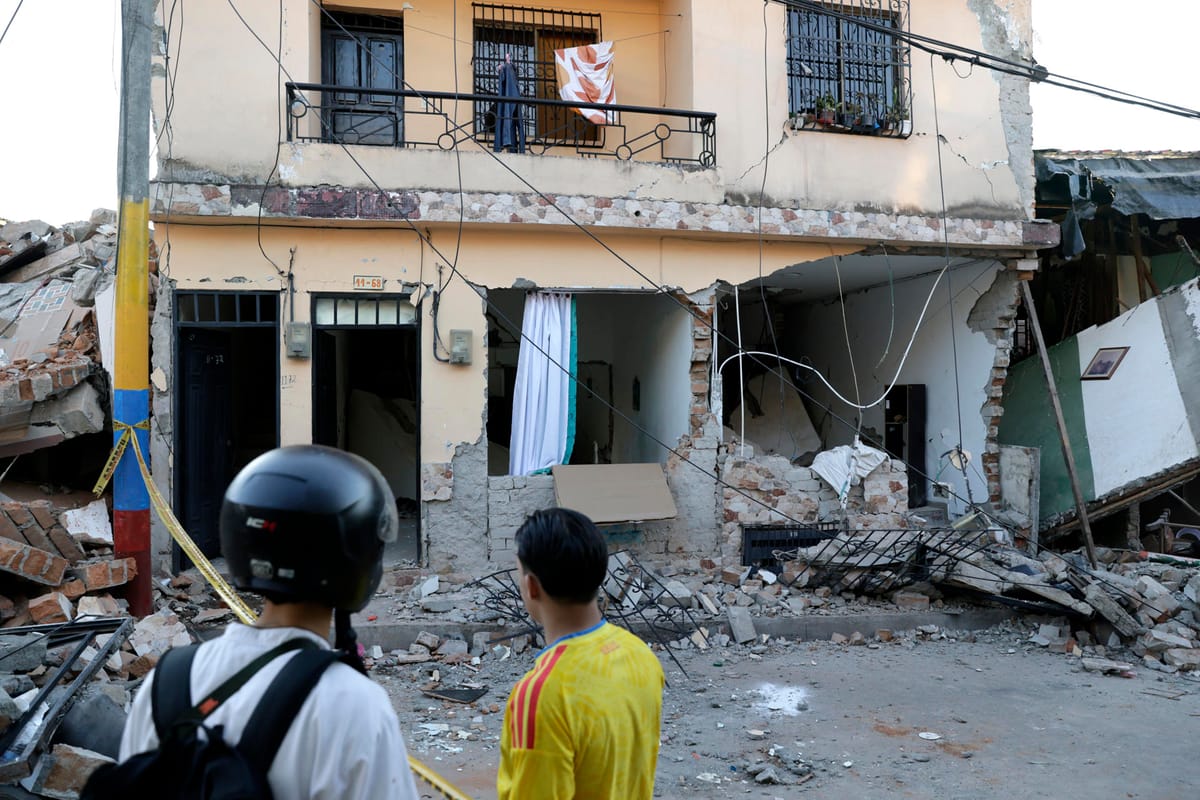 Terremoto en Colombia: cifra de muertos subió a 265 y la de heridos a 3.494