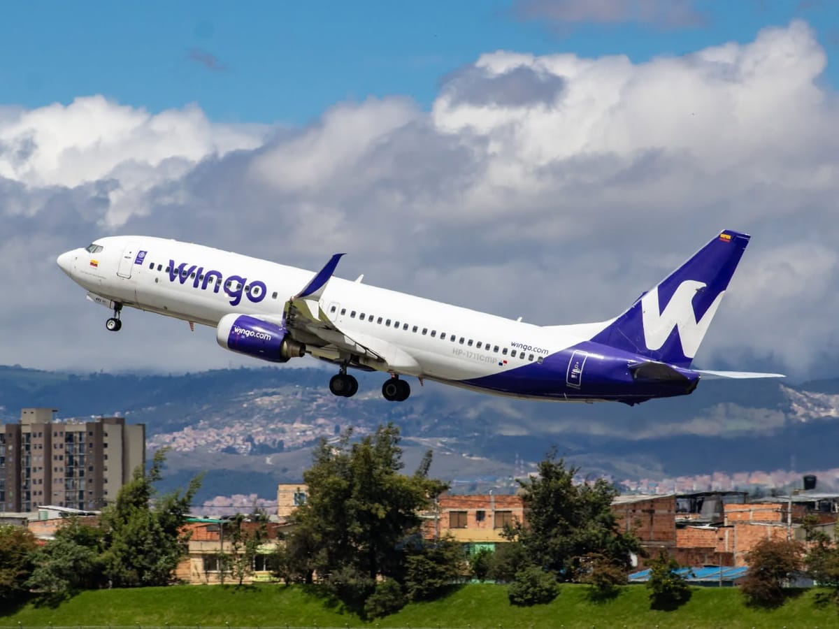 Wingo reactivará sus vuelos directos a Caracas a partir del 7 de septiembre