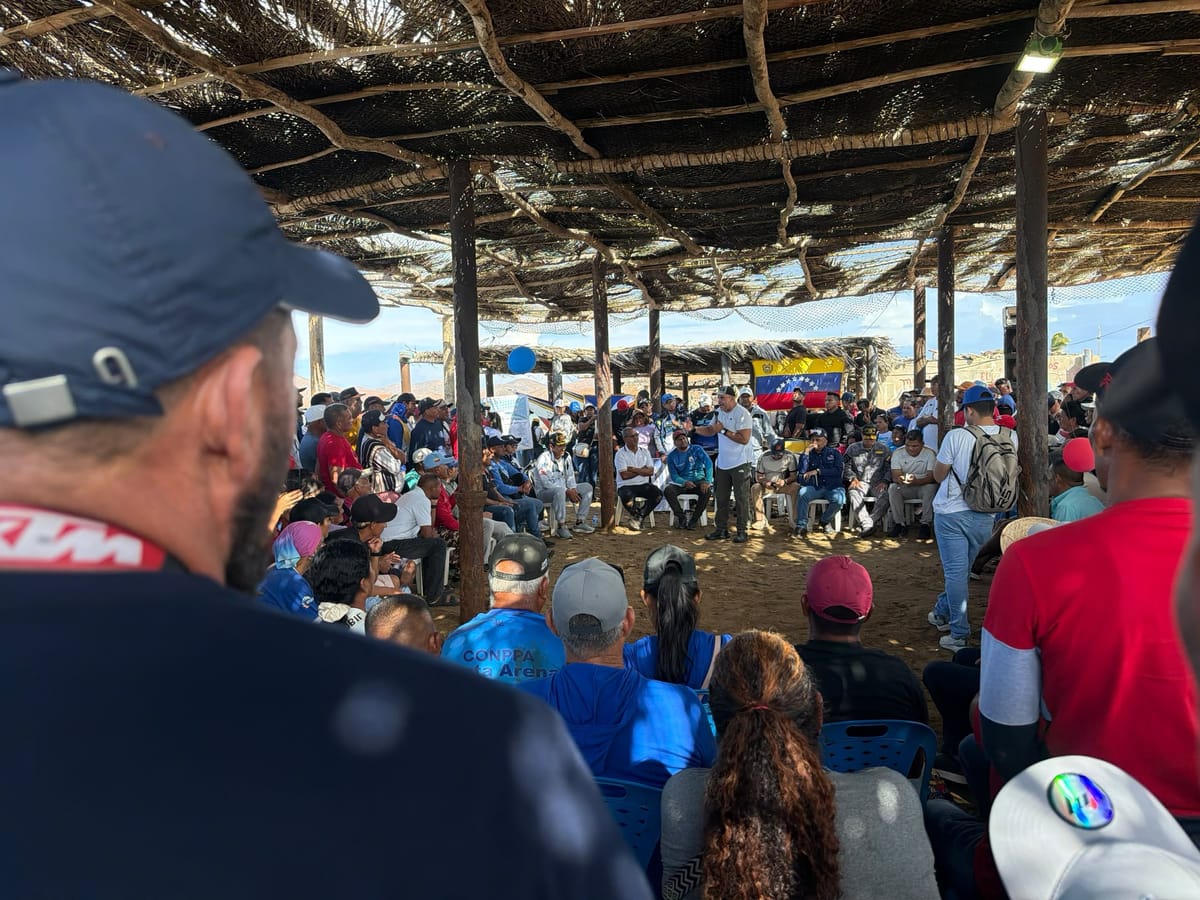 Activaron plan para ordenar la actividad pesquera en la isla de Cubagua