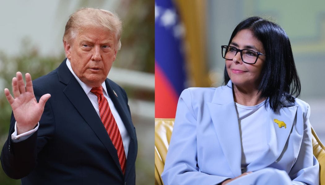 Donald Trump y Delcy Rodríguez se reunirán en Nueva York la próxima semana