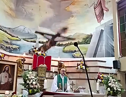 Sacerdote murió tras caerle encima una cruz durante una misa en Ecuador