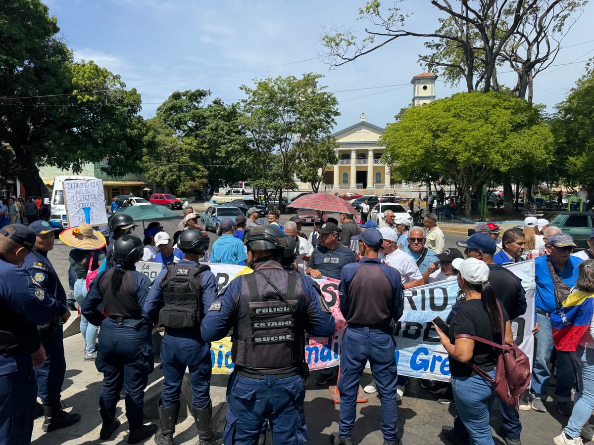 SUCRE | Trabajadores públicos y docentes se movilizaron en Cumaná por mejoras salariales y derechos contractuales