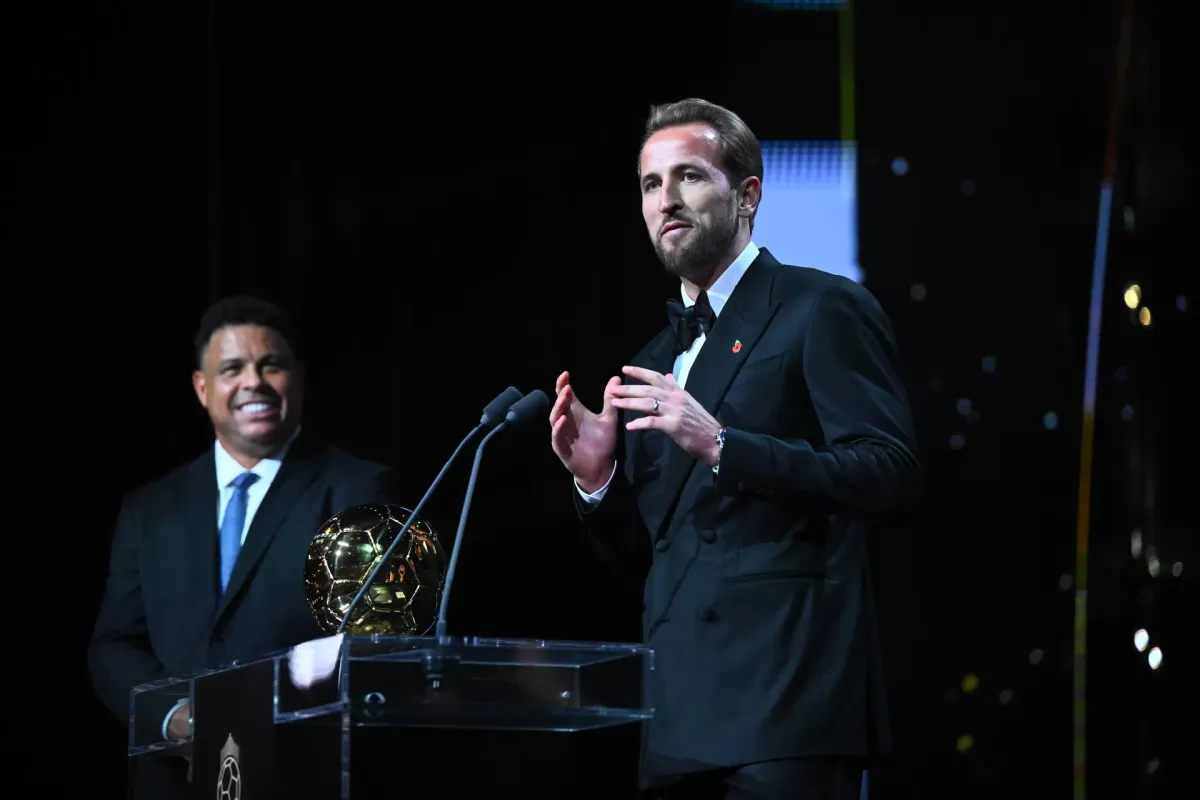 Harry Kane se llevó el Balón de Oro por primera vez en su carrera