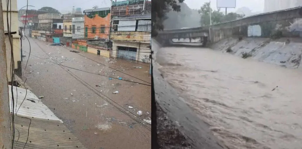 Onda Tropical N°55 generó lluvias e inundaciones en Caracas, Aragua, Miranda y Carabobo