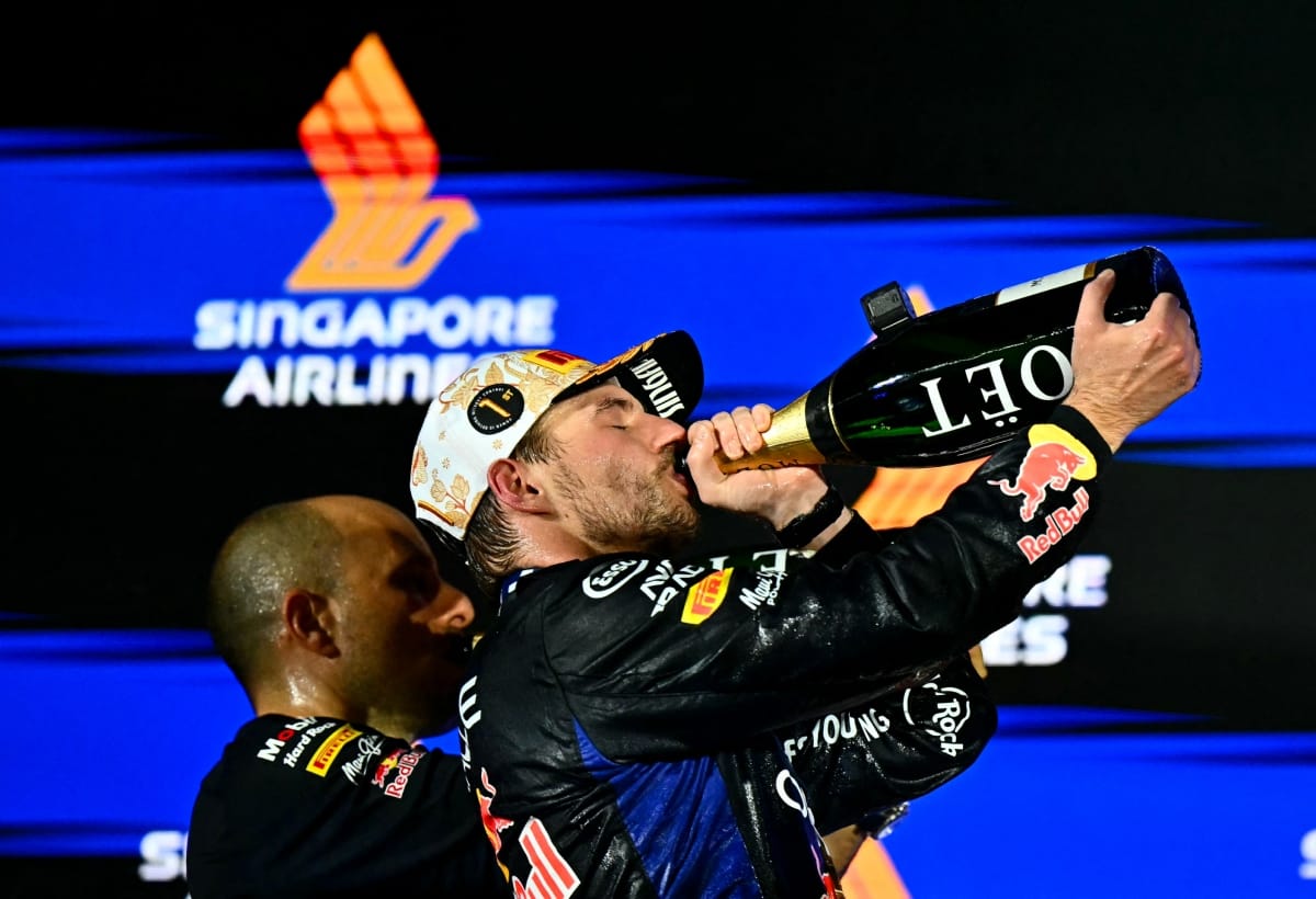 Max Verstappen se llevó su primera victoria en el Gran Premio de Singapur de Fórmula 1
