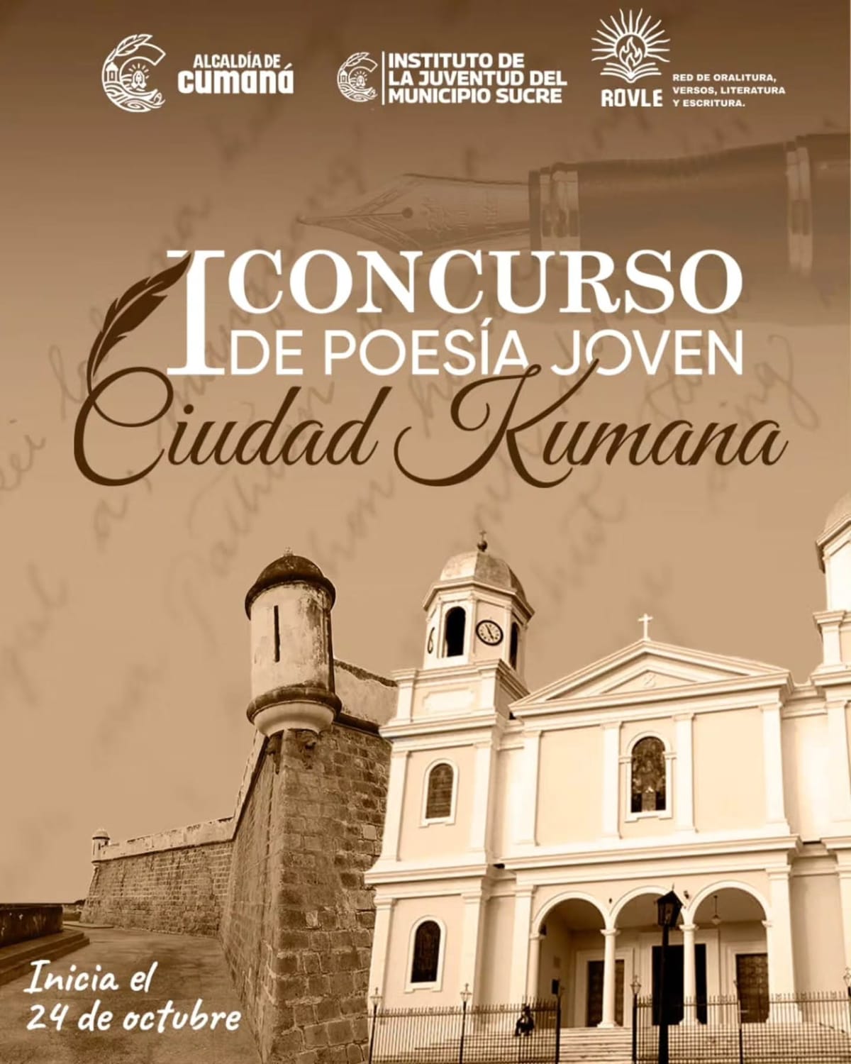 SUCRE | Alcaldía del municipio Sucre anunció el I Concurso de Poesía Joven «Ciudad Kumana»