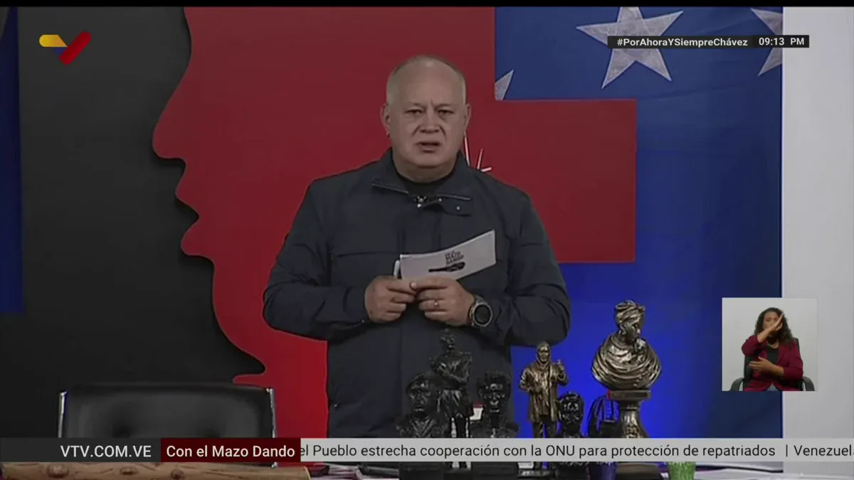 Diosdado Cabello aseguró que autores de agresión contra un trabajador de Farmatodo fueron identificados