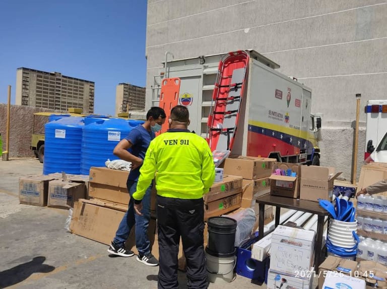 VEN 911 en Nueva Esparta fue fortalecida por la Acnur