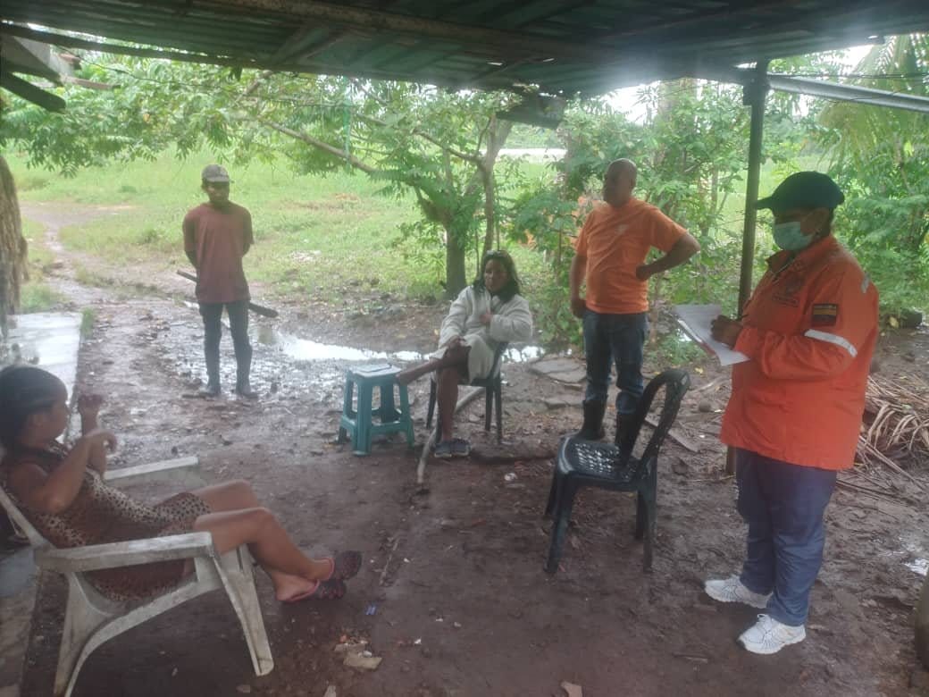 Crecida del río San Juan afectó a 13 familias en Caripito