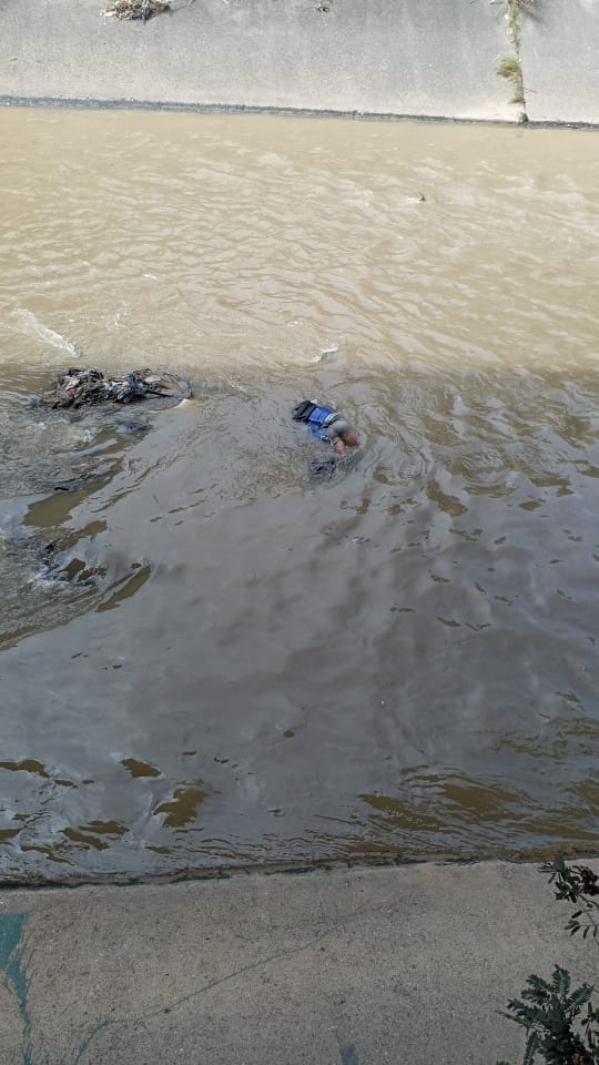 Paramédicos recuperaron cadáver de un hombre en el río Guaire