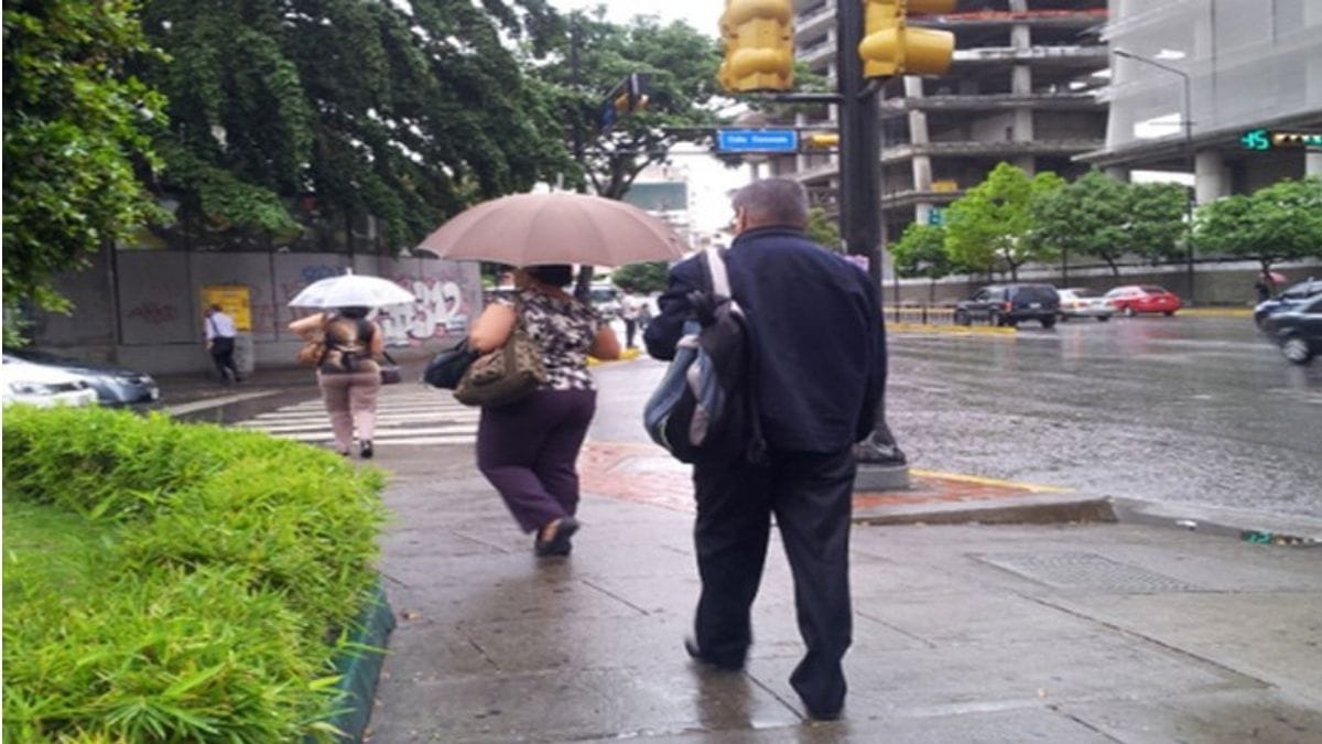 Inameh prevé fuertes precipitaciones en gran parte del país