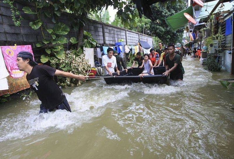 Inundaciones en Tailandia dejó siete muertos y más de 200 mil casas afectadas