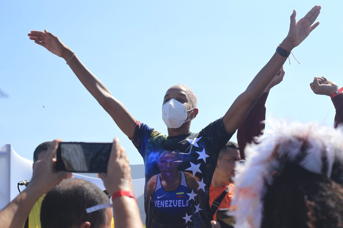 Yulimar Rojas "Vendrán muchos diamantes y medallas"