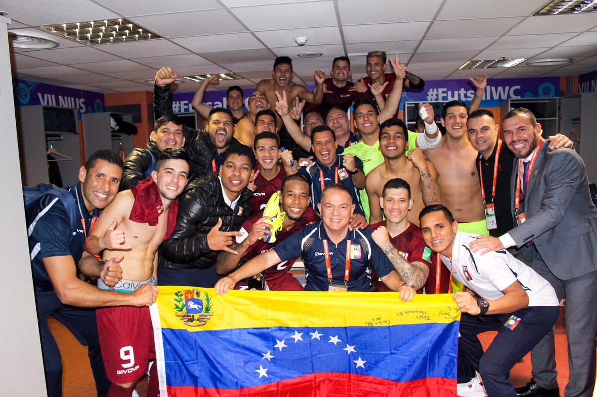 Venezuela se enfrentará a Marruecos en los 8vos de final del mundial de Futsal