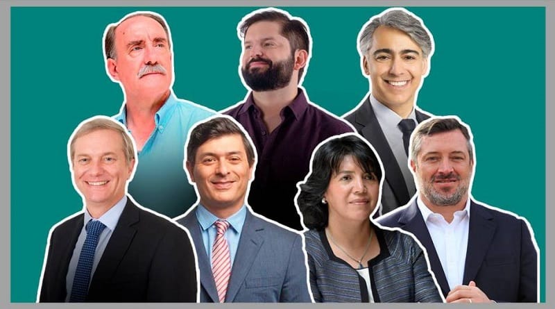 Candidatos presidenciales de Chile se enfrentan a su primer debate