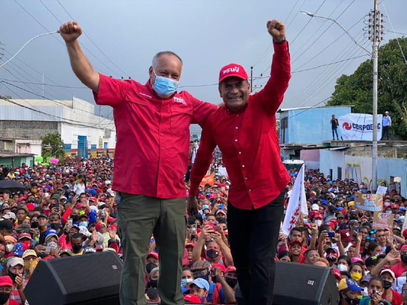 Diosdado Cabello en Sucre: “La medalla de oro es para la revolución bolivariana”