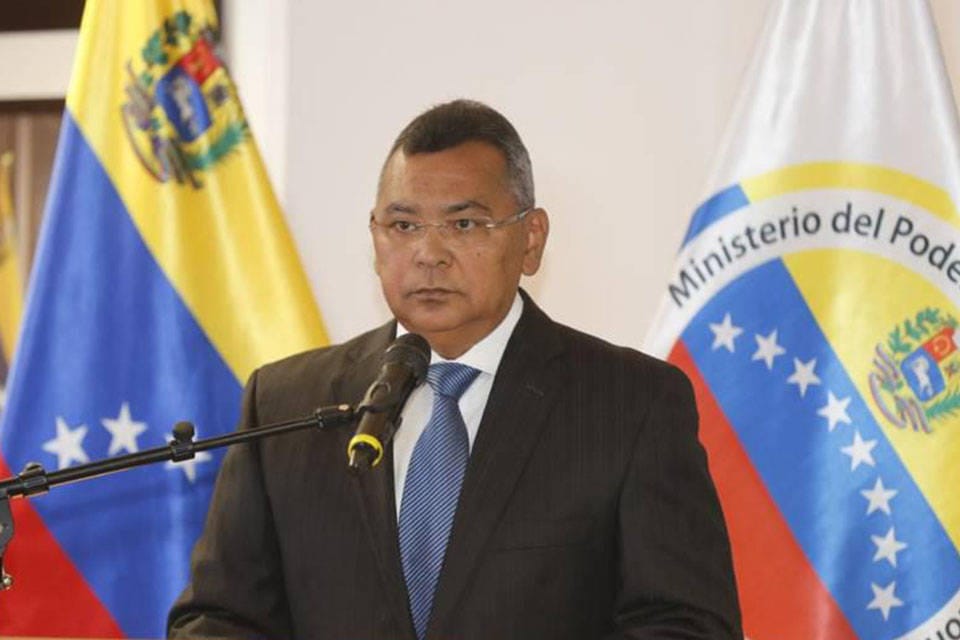 Néstor Reverol: Apagón en Caracas se debió a un ataque al sistema eléctrico