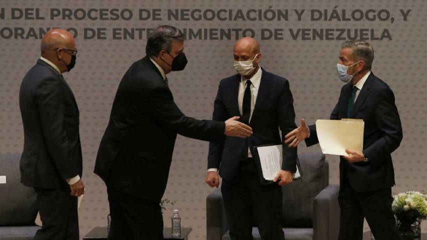 España y Rusia a favor del diálogo en Venezuela