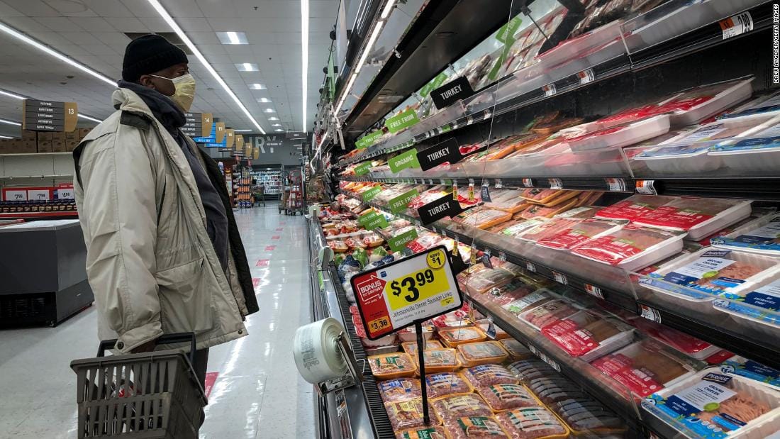 Estados Unidos registró su mayor inflación interanual en 30 años