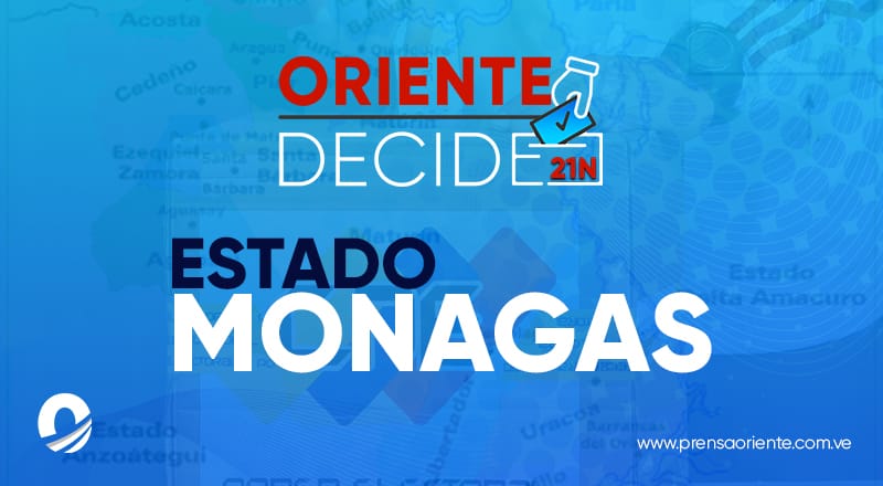 Ellos son los candidatos que buscan llegar al Palacio de Gobierno de Monagas este 21N