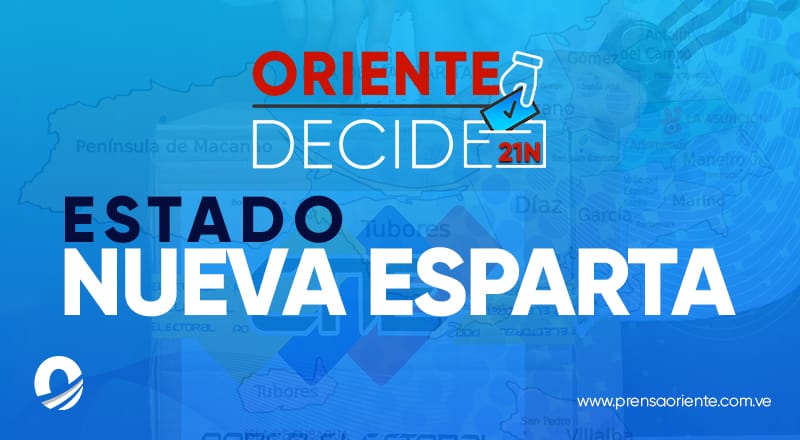 Ellos son los candidatos que se disputan la Gobernación de Nueva Esparta este 21N