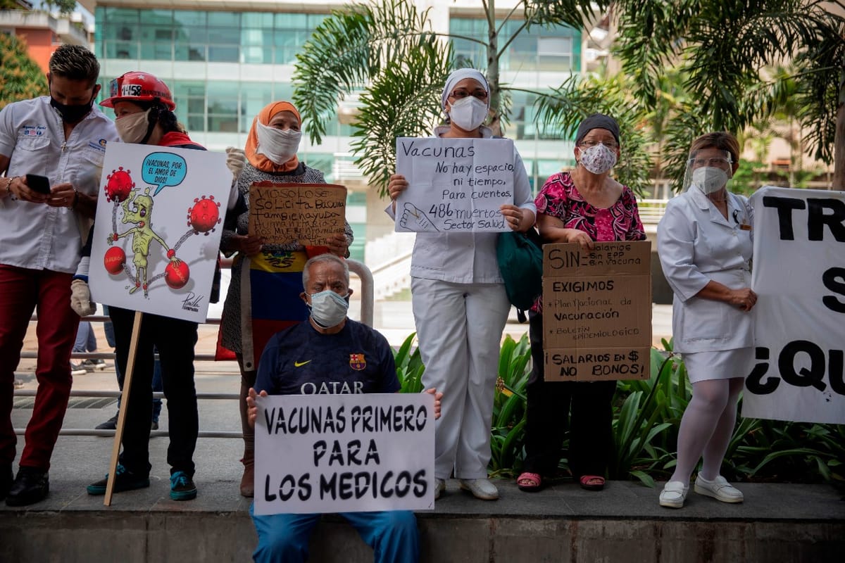 Sector salud seguirá protestando en todo el país por condiciones laborales aptas