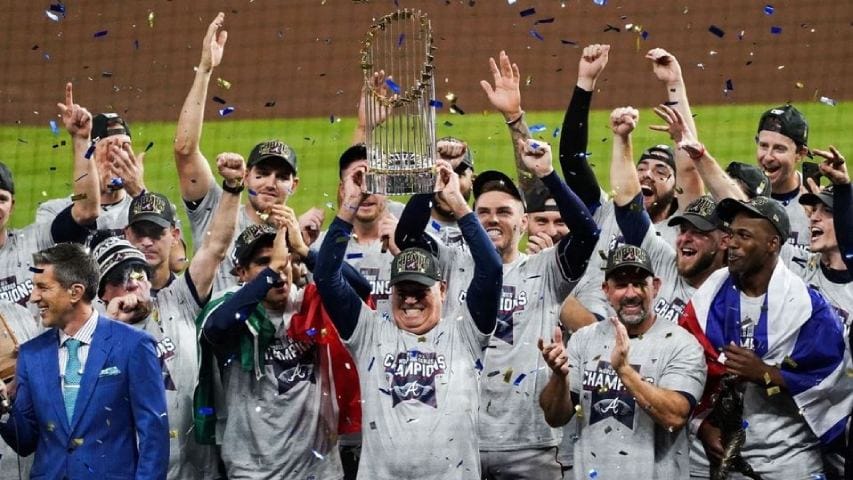 Bravos de Atlanta se llevaron la Serie Mundial