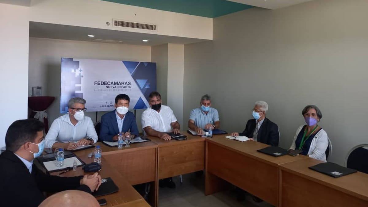 Nueva Esparta | Fedecámaras analizó temas de cooperación y desarrollo con diplomáticos de Corea