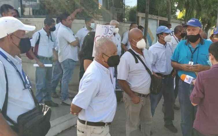 Anzoátegui | Trabajadores de Cantv protestaron para exigir mejoras salariales
