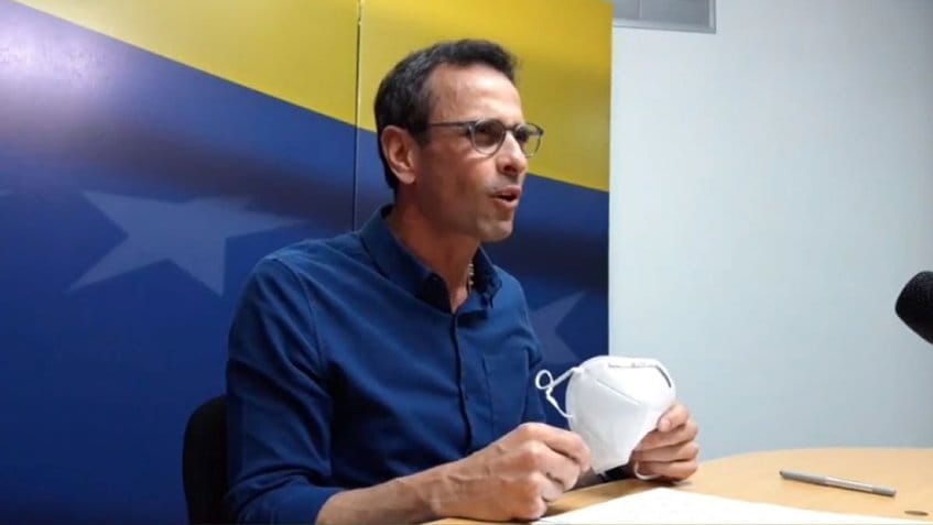 Henrique Capriles Radonski y familiares dieron positivo a Covid-19