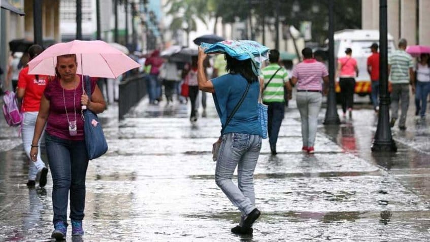 Inameh pronostica intensas lluvias en gran parte del país