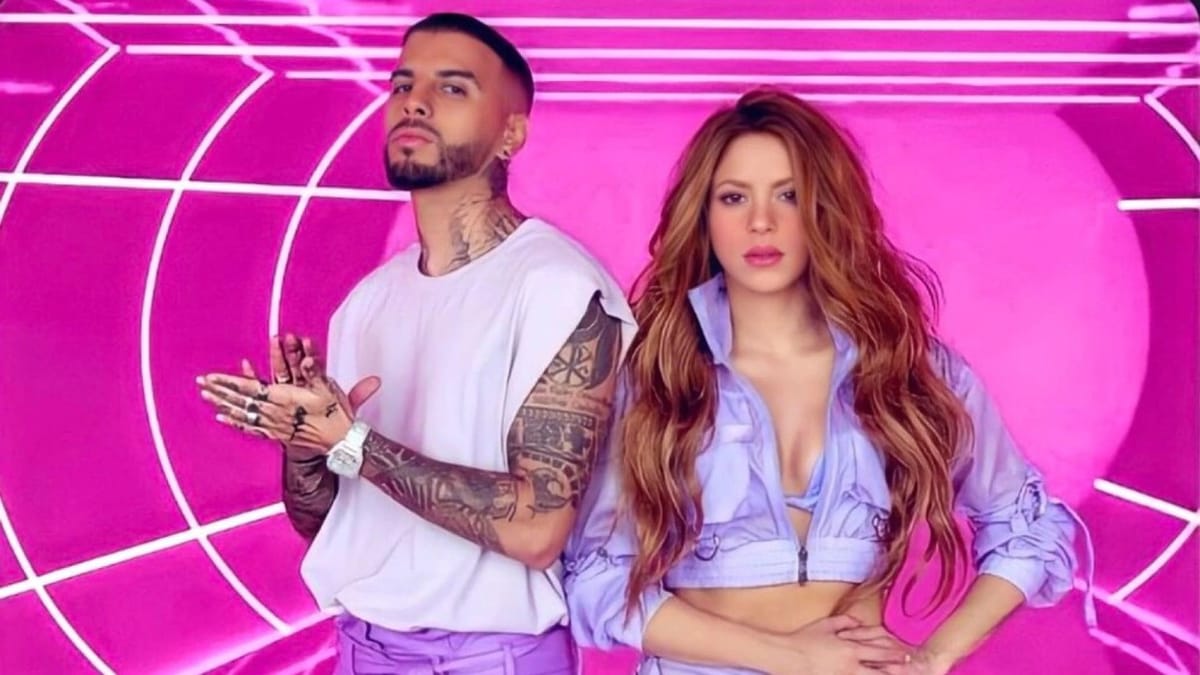 Shakira y Rauw Alejandro lanzaron el videoclip de "Te Felicito"