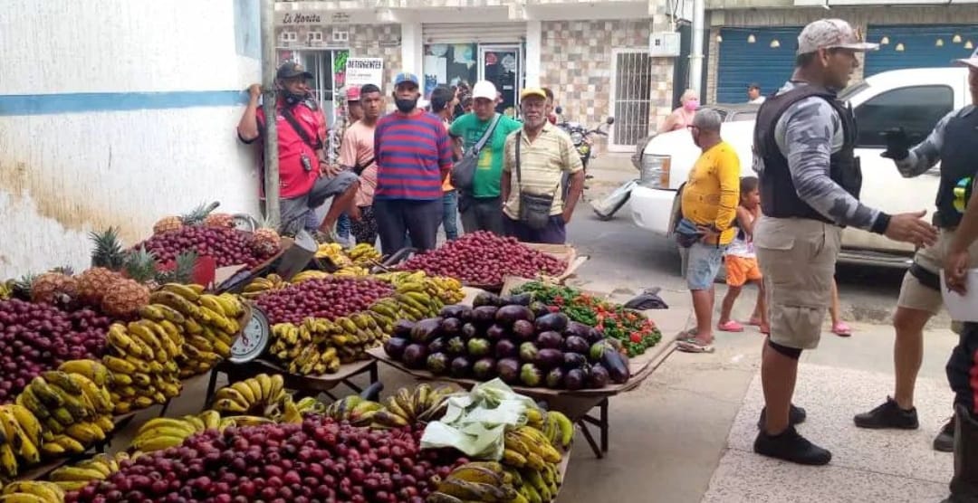 Alcaldía de Bermúdez prohibió la venta de frutas y hortalizas en el centro de Carúpano