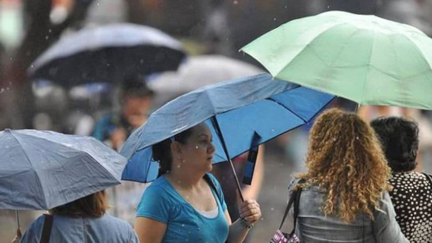 Inameh: pronostica nubosidad con precipitaciones y descargas eléctricas en gran parte del país