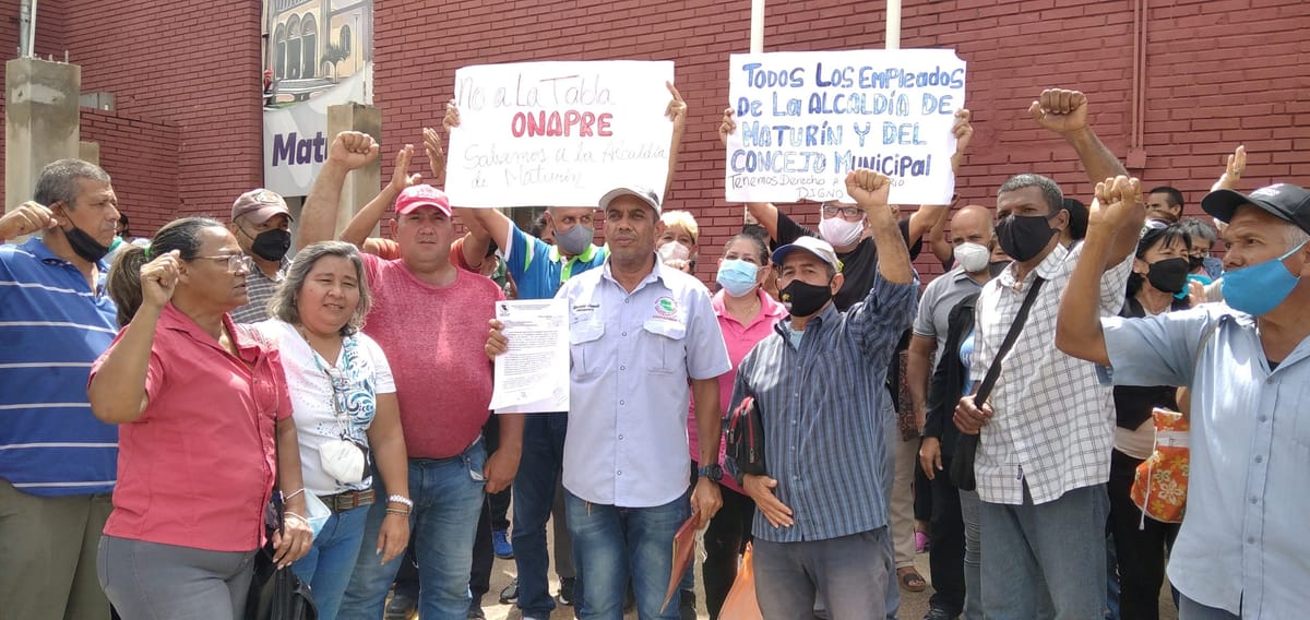 Jubilados de la Alcaldía de Maturín denuncian retraso de pagos