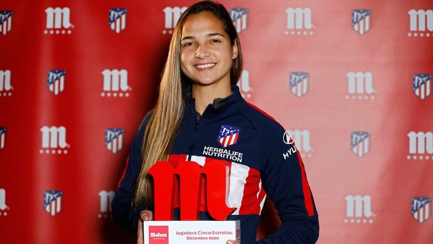 La futbolista Deyna Castellano dice adiós al Atlético de Madrid
