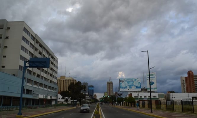 Inameh: pronosticó "lluvias fuertes" en varias entidades del país