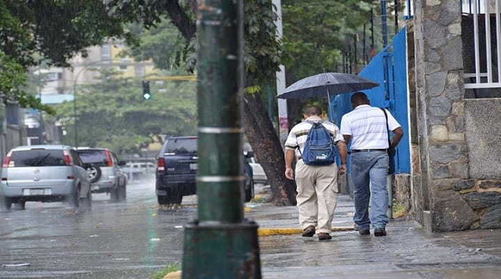 Inameh: pronosticó nubosidad con lluvias en varios estados
