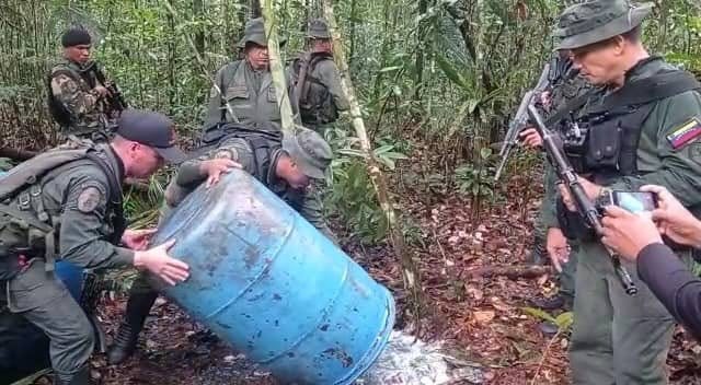 Campamentos de narcotráfico en Apure y Zulia destruidos por la FANB