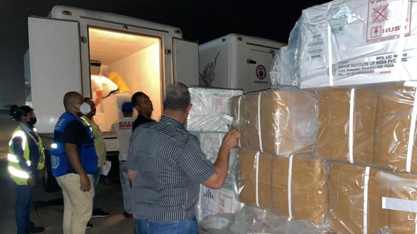 A través del convenio OPS/OMS Venezuela recibió 1,5 millones de vacunas contra polio bivalente oral