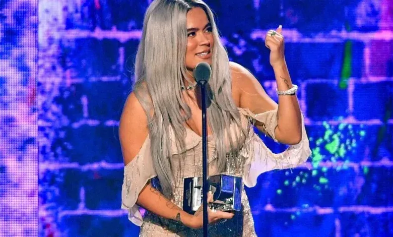 Karol G arrasó en la edición 19° de los Premios Juventud