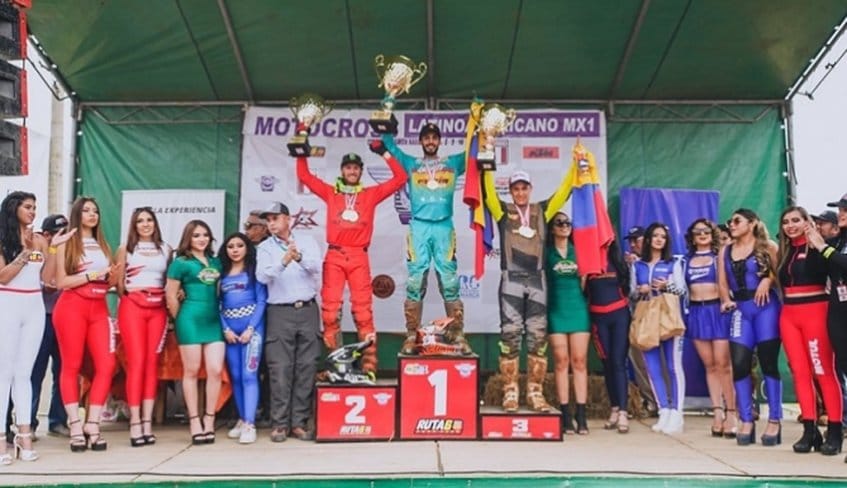 Venezuela se lució en el campeonato Latinoamericano de Motocross en Cajamarca