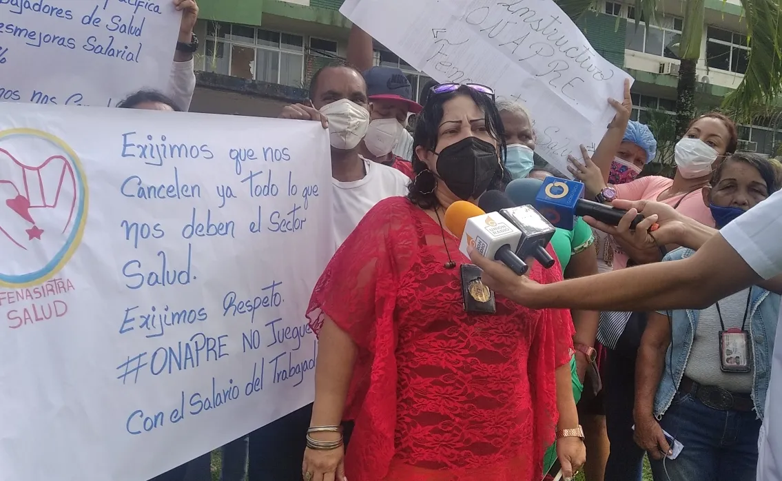 Trabajadores de la salud en Monagas denunciaron que presentan deficiencia salarial
